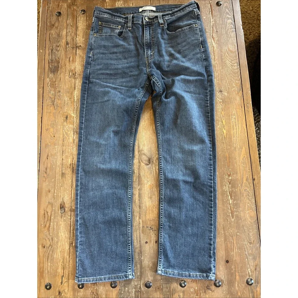 Signature by Levi Strauss & Co. Gold Label Men’s Straight Fit Jeans Denim 32x30